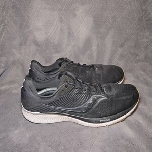 Saucony Guide 14 Running Shoes Mens Sz 12.5 Athletic Sneakers Trainers Black.